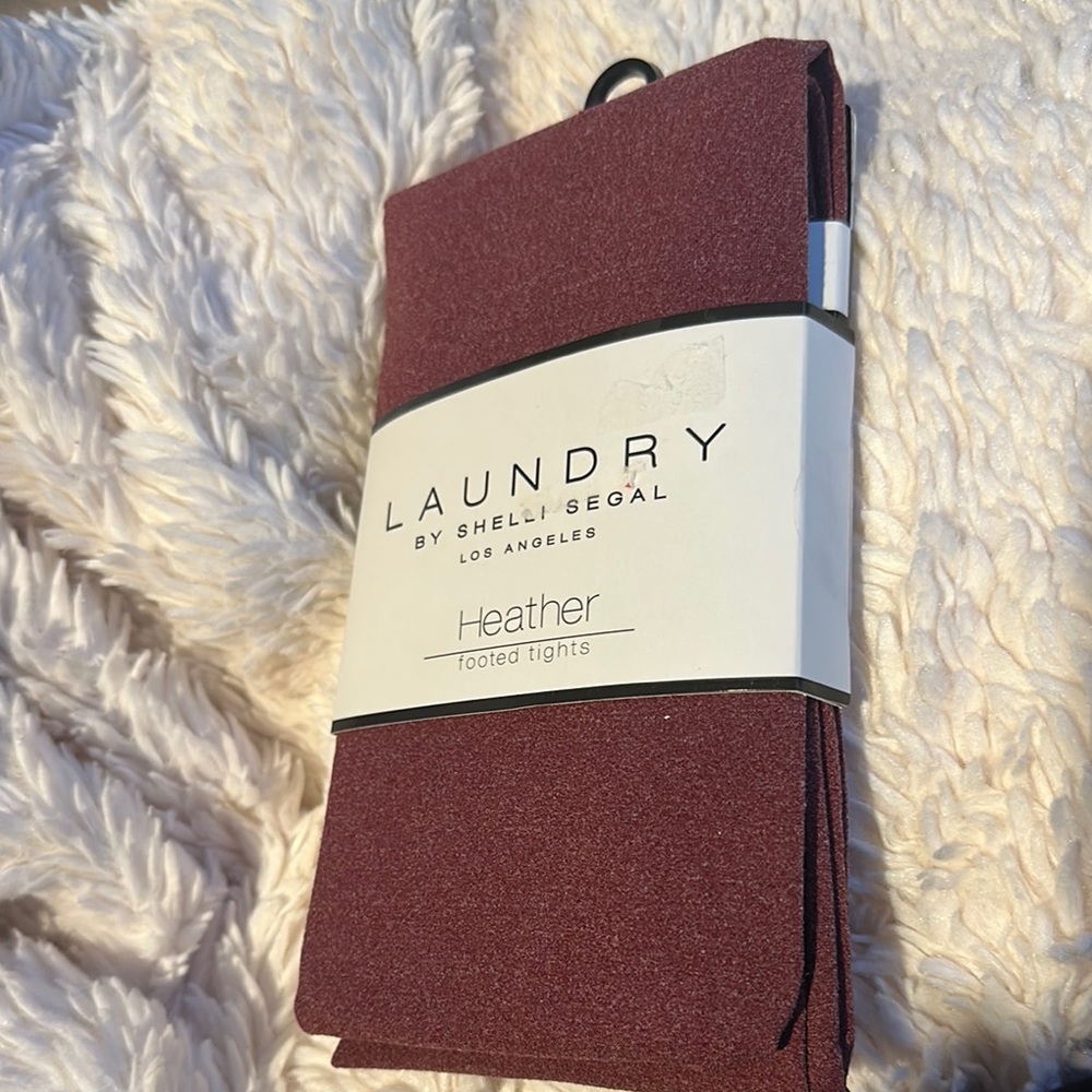 Laundry by Shelli Segal Heather Footed Tights